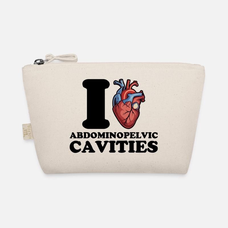 Ich liebe Abdominopelvic cavities Bio-Täschchen