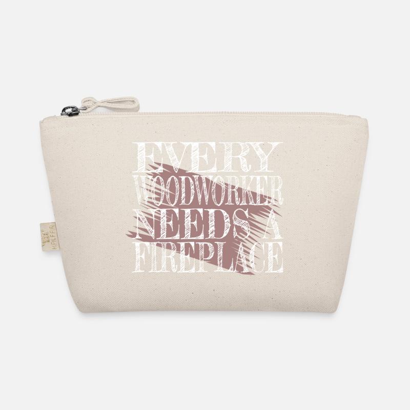 tree funny craftsmen design geek woodworking Organic Pouch