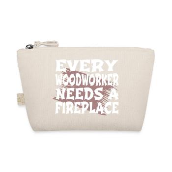 Carpenter Joke Carpenter Tshirts Arborists - Organic Pouch - nature - Front