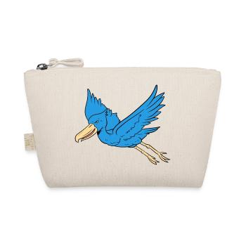 Shoebill Bird Ornithologist Forest I Gift - Organic Pouch - nature - Front