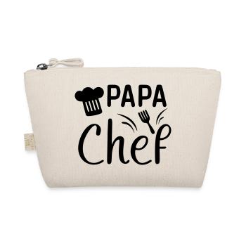 Cadeau Papa Chef de Cuisine ! - Trousse biologique - nature - Devant