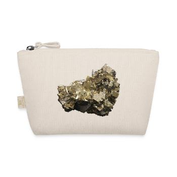 Pyrite Sulphur Gravel Cat's Gold Mineral Crystal - Organic Pouch - nature - Front