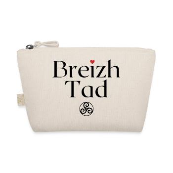 Breizh Tad Triskell Bretagne Fête des pères - Trousse biologique - nature - Devant