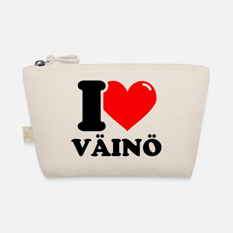 I love väinö Vorname Bio-Täschchen