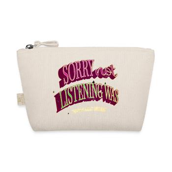 dragon hug unicorn unicorn love funny quote - Bio-Täschchen - Natur - Vorne