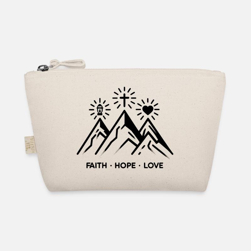 Glaube, Hoffnung, Liebe, Bio-Täschchen