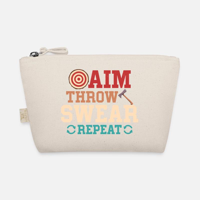 Visée Lancer jurer Répéter Lanceur Hache Hache Trousse biologique