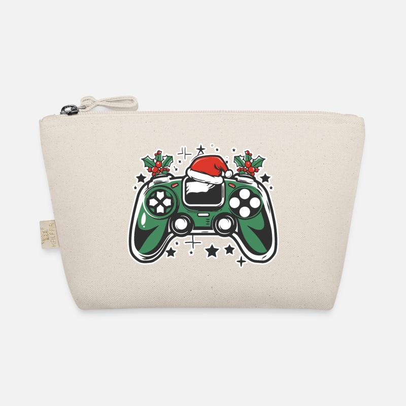 Christmas Gaming - Bio-Täschchen - Natur