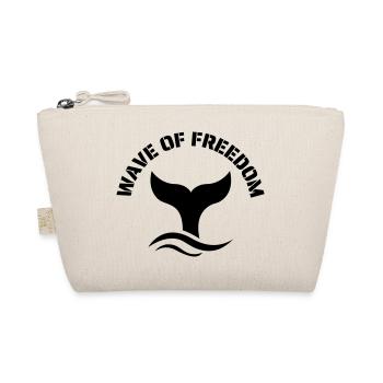 Wave of Freedom - Bio-Täschchen - Natur - Vorne