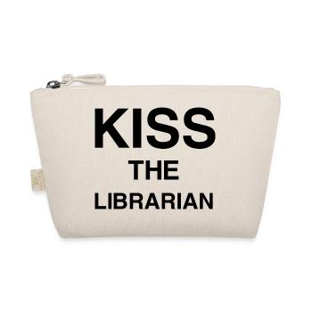 KÜSSEN SIE DIE BIBLIOTHEKARIN - Bio-Täschchen - Natur - Vorne
