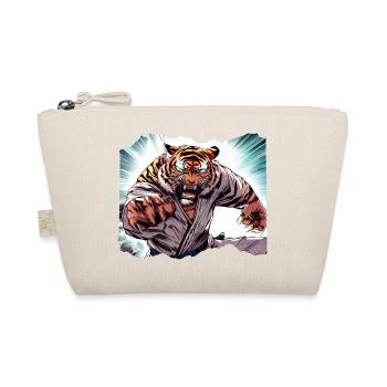 Karate Judo Japanese - Organic Pouch - nature - Front