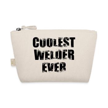Coolest Welder Ever - Organic Pouch - nature - Front