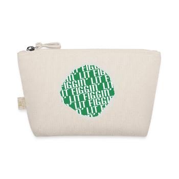 cute funny sayings gift christmas present - Organic Pouch - nature - Front