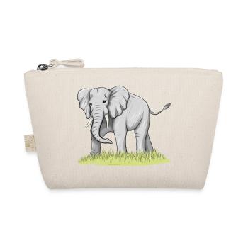Elephant - Organic Pouch - nature - Front