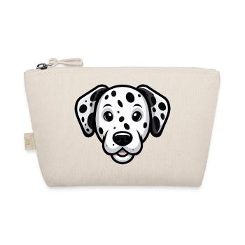 Tête de dalmatien dans un style comique - Trousse biologique - nature - Devant