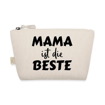 Mama ist die Beste - Bio-Täschchen - Natur - Vorne