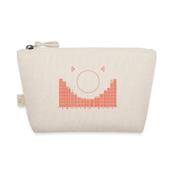 SmilingCity - red version - Organic Pouch - nature - Front