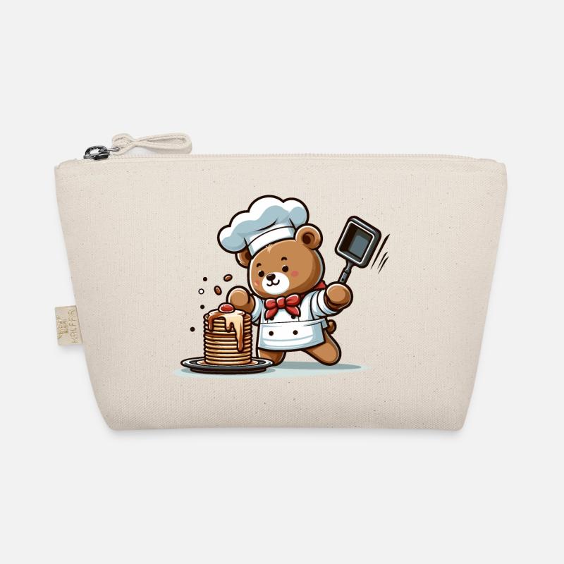 Pancakes from the teddy bear - Organic Pouch - nature
