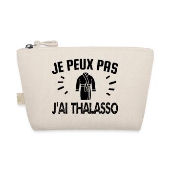 je peux pas j'ai thalasso - Trousse biologique - nature - Devant