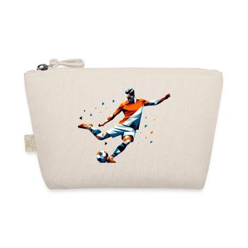 Fussball Niederlande - Bio-Täschchen - Natur - Vorne