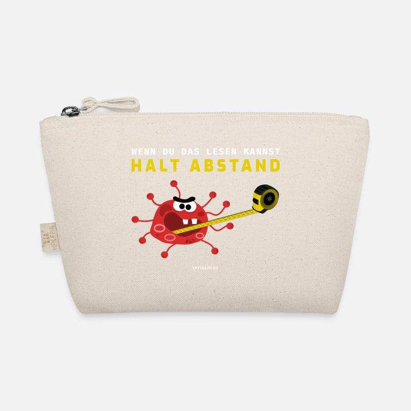 Halt Abstand Bio-Täschchen