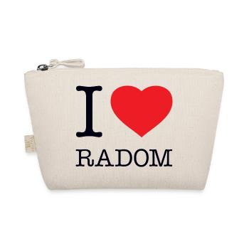I LOVE RADOM - Bio-Täschchen - Natur - Vorne