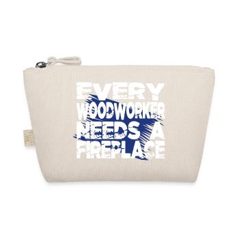 Jackhammer Cool Carpenter Tshirts Lumberman - Organic Pouch - nature - Front