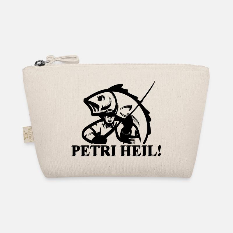 PETRI HEIL! ANGLER - Organic Pouch - nature
