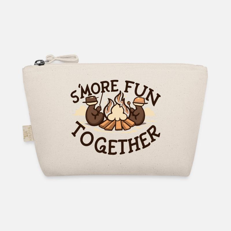 Campfire Harmony: S'more Fun Together Tee Trousse biologique