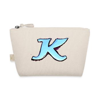 Letter K - Organic Pouch - nature - Front