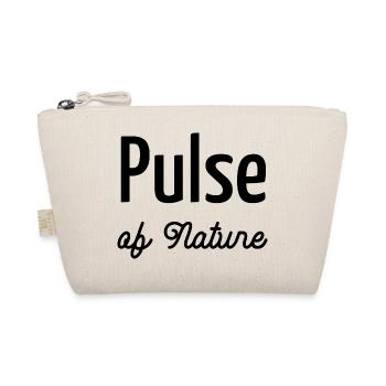 Amour Beat Aventure Fun Génial Geek Coeur Son - Trousse biologique - nature - Devant