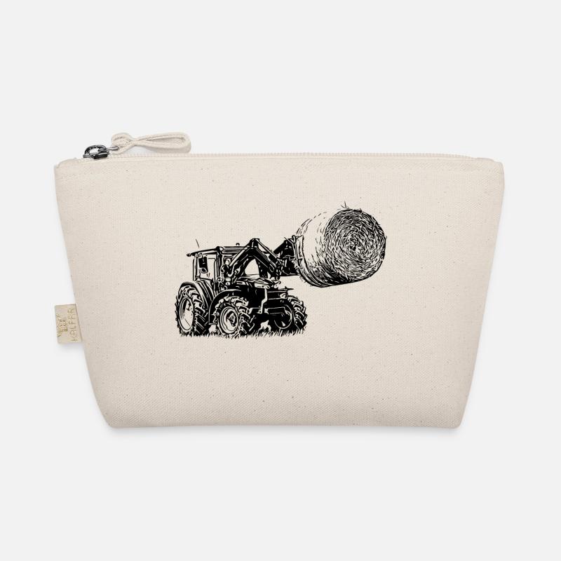 Tractor MFF 4700 M with straw bales Organic Pouch