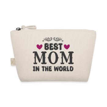 Meilleure maman du monde - Trousse biologique - nature - Devant