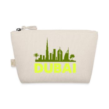 dubai skyline 02 - Bio-Täschchen - Natur - Vorne
