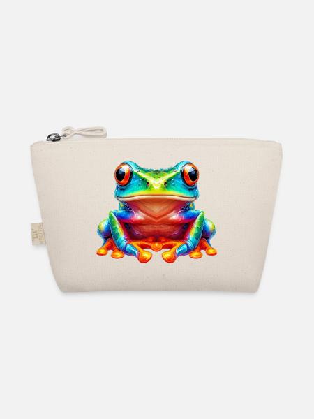 Frosch - Bio-Täschchen - Natur