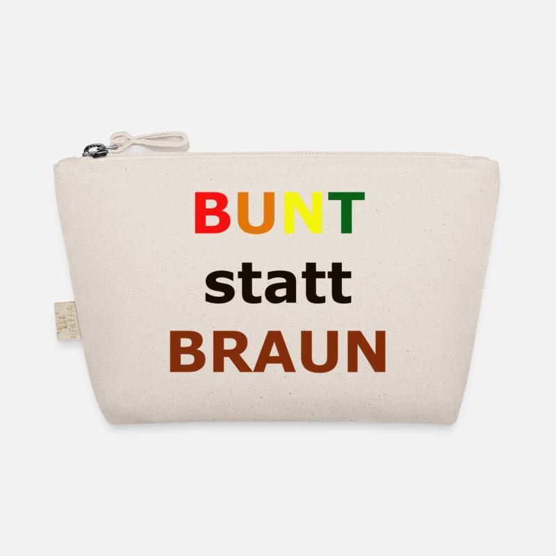 BUNT statt BRAUN Bio-Täschchen