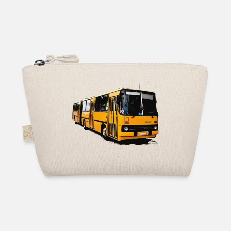 Bus Ikarus Z80 jaune - Trousse biologique - nature