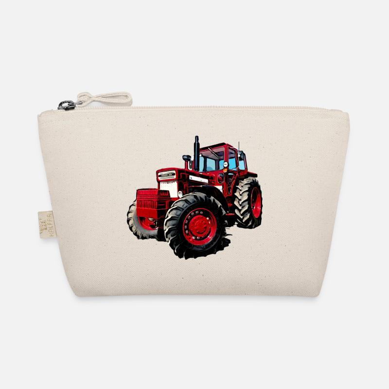 V BM 814 Turbo Traktor - Bio-Täschchen - Natur