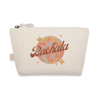 Bachata Disco Retro Glow - Bio-Täschchen - Natur - Vorne