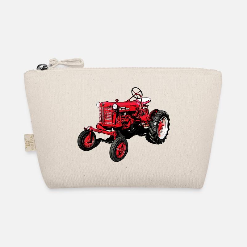 Alter Farmall Cub Traktor - Bio-Täschchen - Natur
