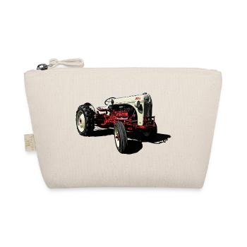 Oldtimer Traktor 8N - Bio-Täschchen - Natur - Vorne