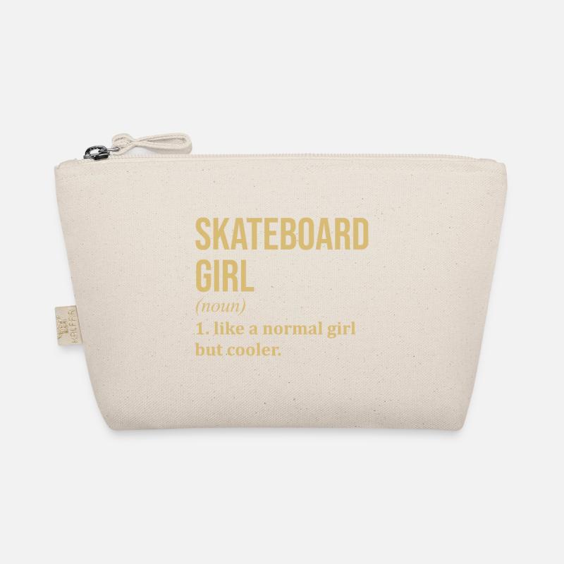 Skateboard Organic Pouch