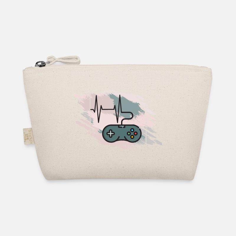 Herzschlag Gaming Controller Retro Bio-Täschchen