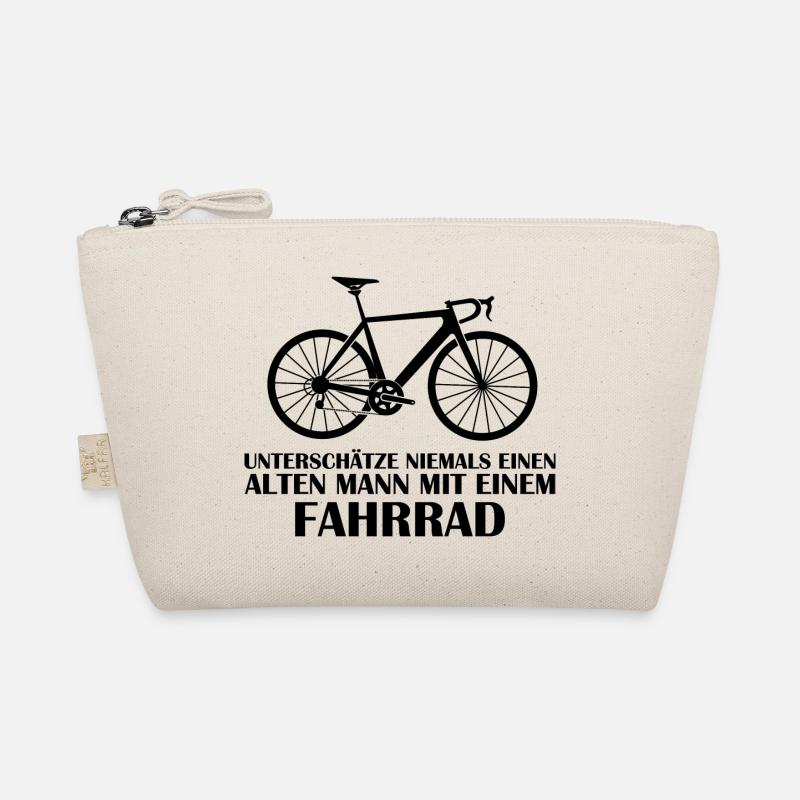 Funny Bicycle Saying Organic Pouch