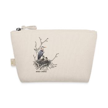 Grey heron - Organic Pouch - nature - Front