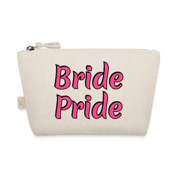 Braut Pride - Lesbische Hochzeit Homo-Ehe - Bio-Täschchen - Natur - Vorne