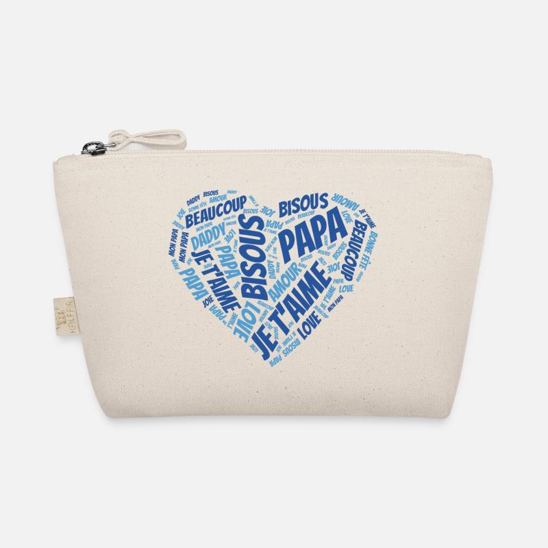 Message cœur je t'aime Papa Trousse biologique