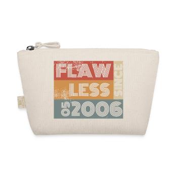18th Birthday Flawless since 05/2006 - Organic Pouch - nature - Front