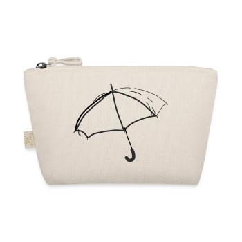 Umbrella Sketch - Organic Pouch - nature - Front