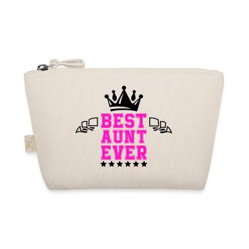 Best Aunt Ever - Organic Pouch - nature - Front